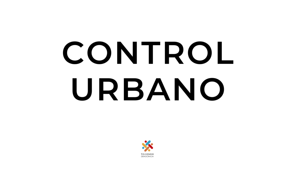 Vigilancia a la Publicidad Exterior Electoral — Control Urbano
