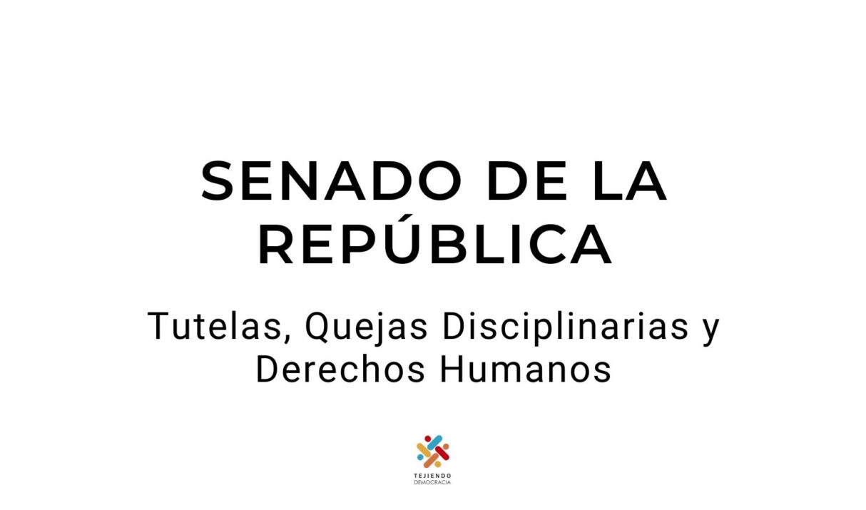 Asistencia, Régimen Disciplinario y Control Político
